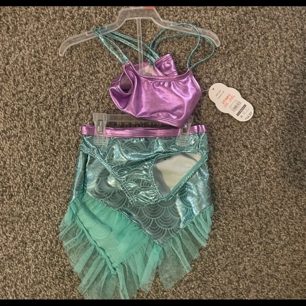 NWT Toddler Girl Mermaid Swimsuit
